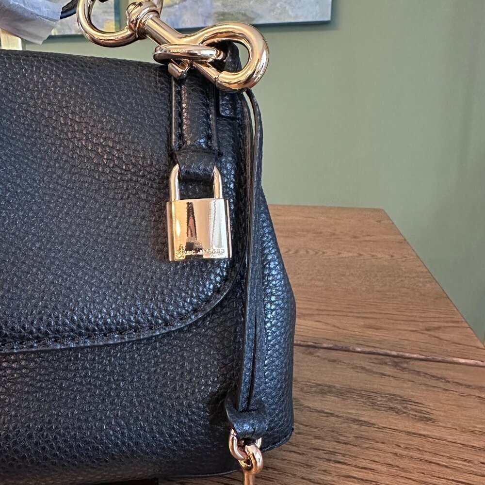 NWT! New! Marc Jacobs Boho Grind Shoulder Bag - Black - Picture 6 of 16